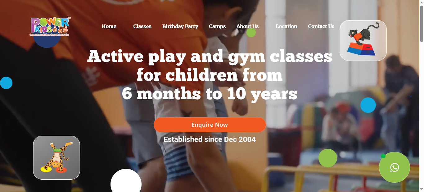 Power-Kids site
